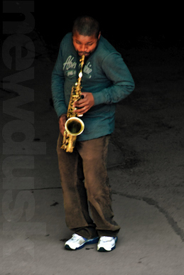 sax brush strokes